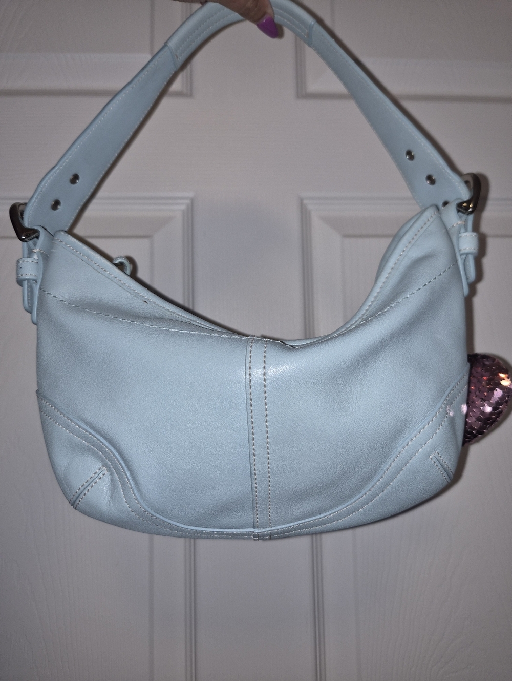 Vintage 2004 Coach Soho Mini Hobo Shoulder Bag 9541 - Picture 2 of 12